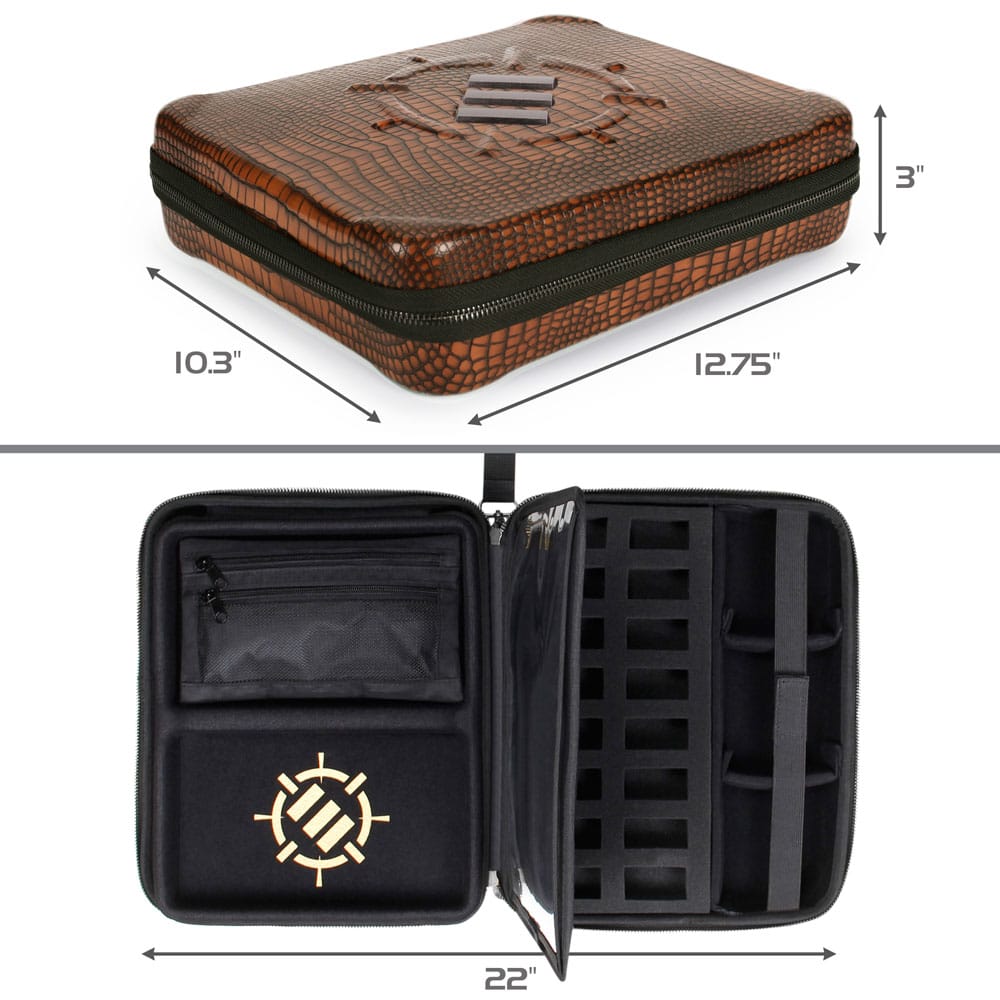 Enhance RPG Series Collector's Edition Organizer Case Brown