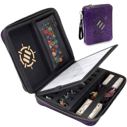 Enhance RPG Series Collectorâ€™s Edition Organizer Case Purple Dice accessories
