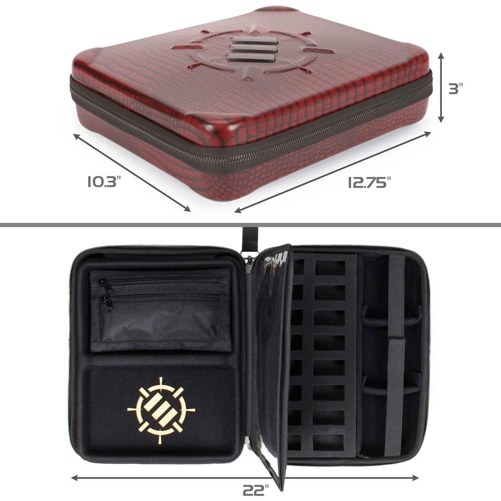 Enhance RPG Series Collector's Edition Organizer Case Red