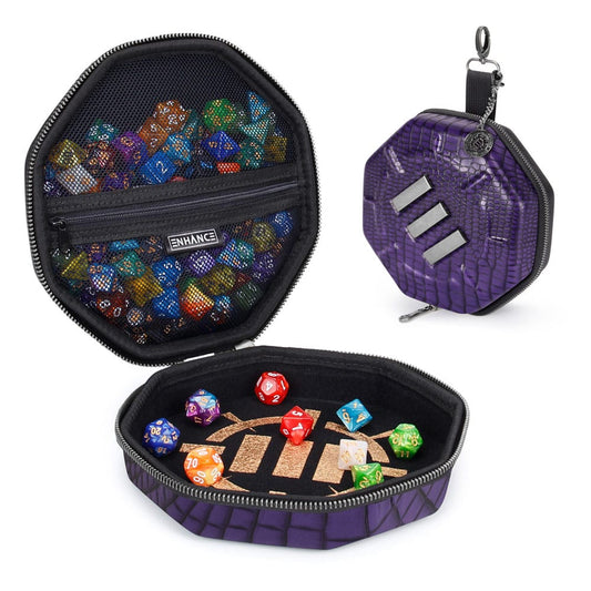 Enhance Tabletop Collector’s Edition Dice Case Purple Dice accessories