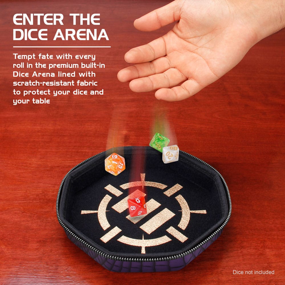 Enhance Tabletop Collector’s Edition Dice Case Purple Dice accessories