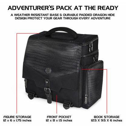 Enhance Tabletop Series Collectors Edition Adventurer's Travel Bag Black