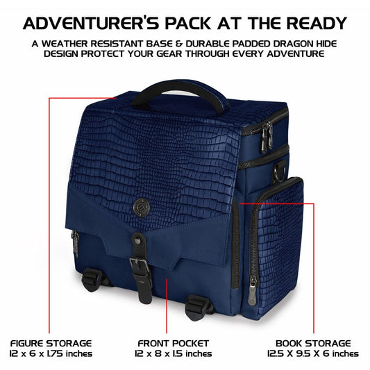 Enhance Tabletop Series Collectors Edition Adventurer's Travel Bag Blue