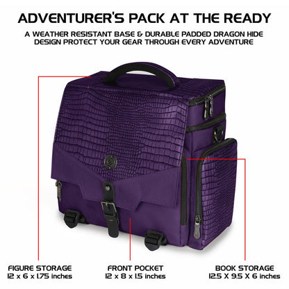 Enhance Tabletop Series Collectors Edition Adventurer's Travel Bag Purple