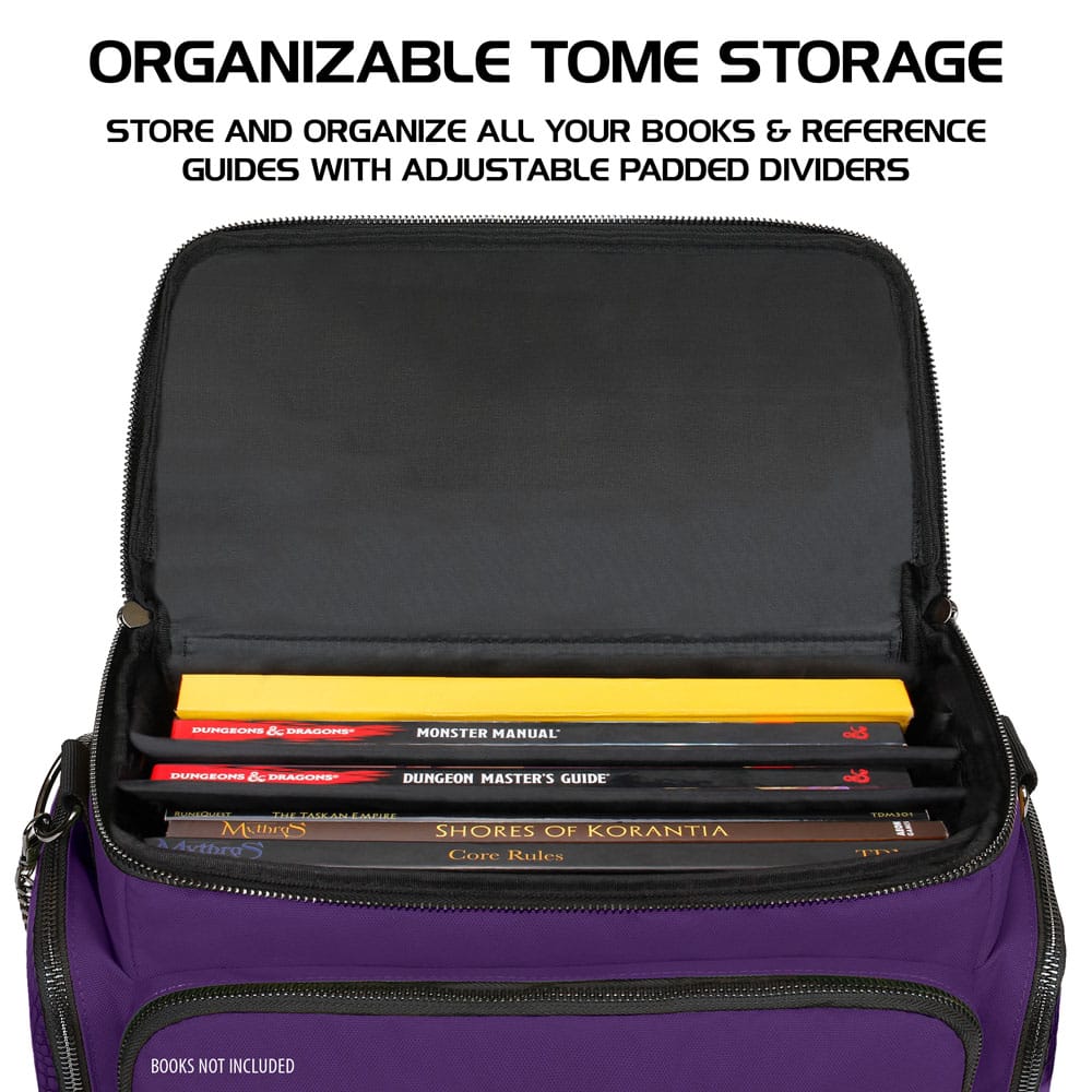 Enhance Tabletop Series Collectors Edition Adventurer's Travel Bag Purple