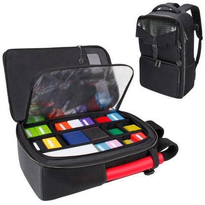 Enhance TCG Series Card Backpack Collector’s Edition Black Bags
