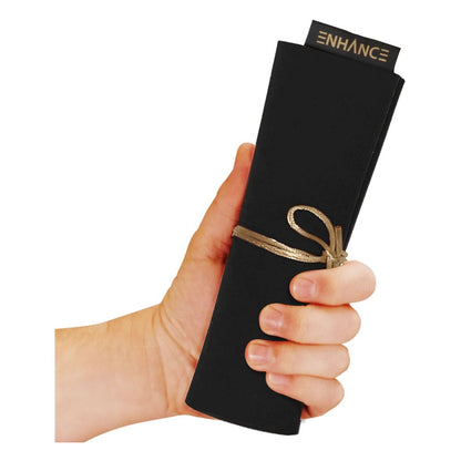 Enhance Tabletop Roll on a Scroll Bag with Dice Black Dice accessories