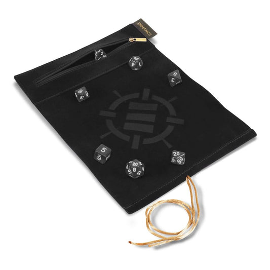 Enhance Tabletop Roll on a Scroll Bag with Dice Black Dice accessories