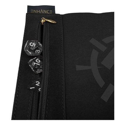 Enhance Tabletop Roll on a Scroll Bag with Dice Black Dice accessories
