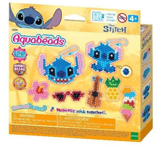 Stitch Aquabeads Craft kit key ring - FanofThings.co.uk