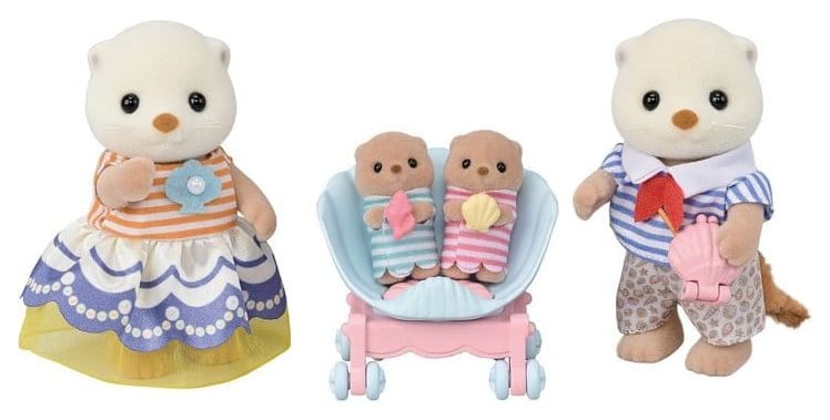Sylvanian Families: Sea Otter Family Set Epoch Toys