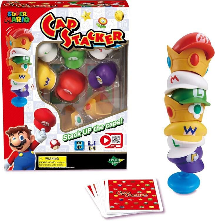 Super Mario game Cap Stacker - FanofThings.co.uk