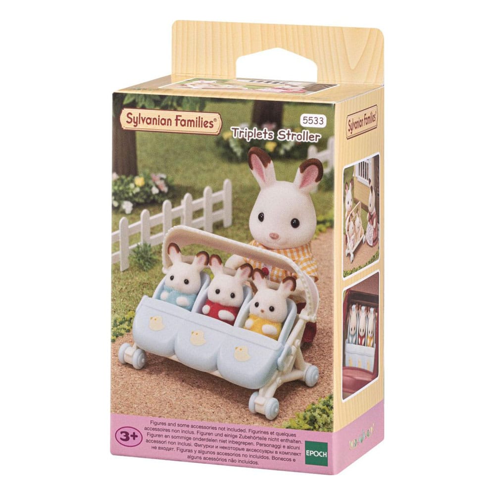 Sylvanian Families: Triplet stroller Epoch Toys