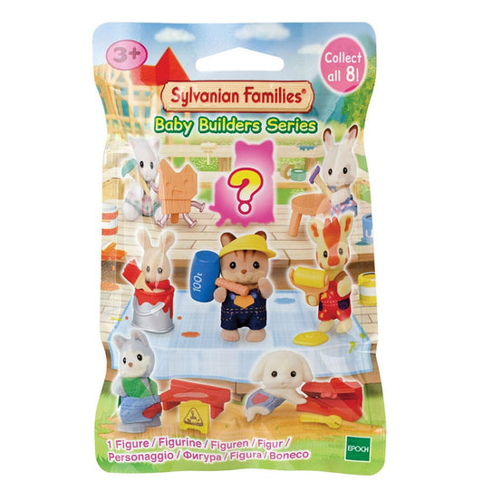 Sylvanian Families: Construction site baby friends Surprise Bag figure 5 cm Mini-figures,Blind Boxes
