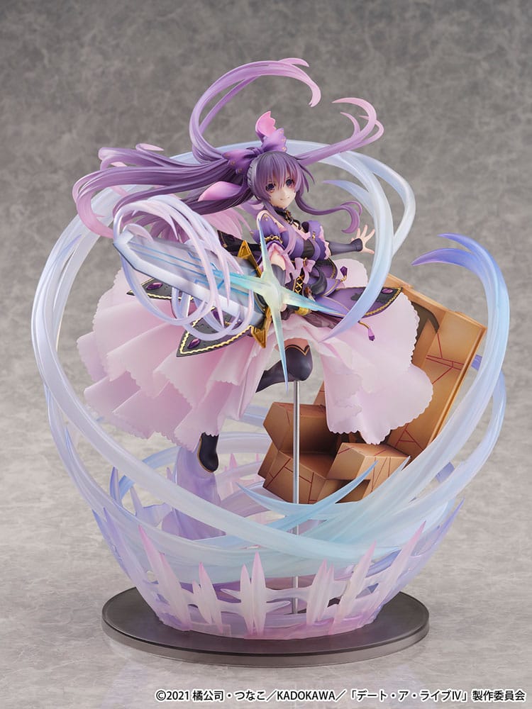 Date A Live IV SHIBUYA SCRAMBLE FIGURE PVC Statue 1/6 Tohka Yatogami Princess Amethyst Dress Ver. 32 cm eStream