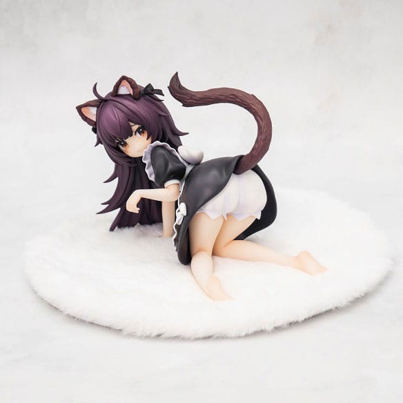 Original Character Statue 1/7 Cat Ear Maid Peng Peng 10 cm Eusun