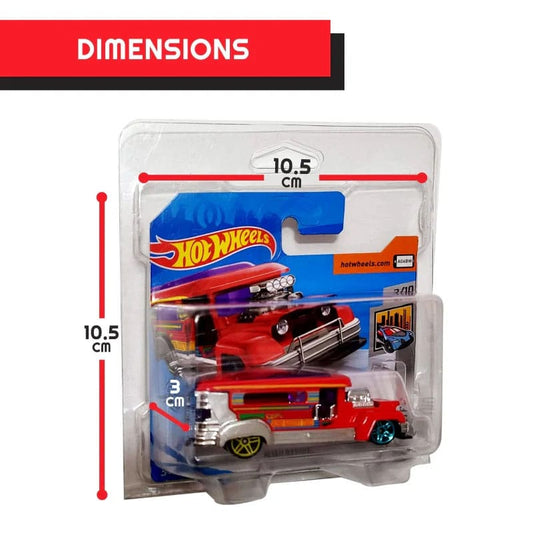 Hot Wheels European Series PET Blisters 50-Pack for Short Card Evoretro