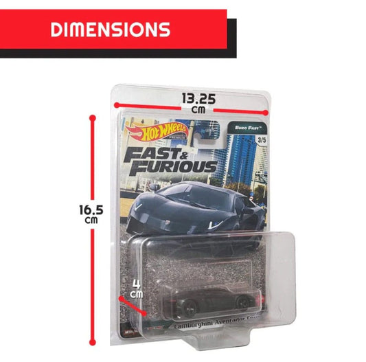 Hot Wheels Blisters 19-Pack for Premium Car Evoretro