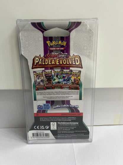 Evoretro PET Protectors for Pokémon TCG Booster Pack 0 mm (10-Pack)