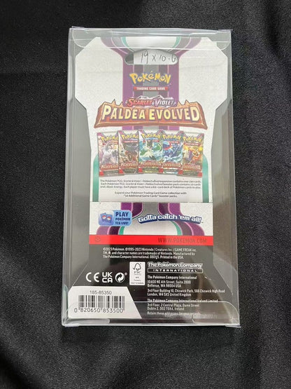 Evoretro PET Protectors for Pokémon TCG Booster Pack 0 mm (10-Pack)