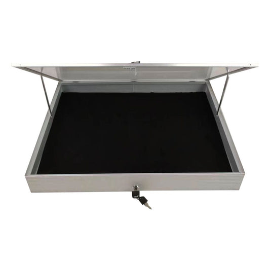 Evoretro Aluminum Display Case Silver