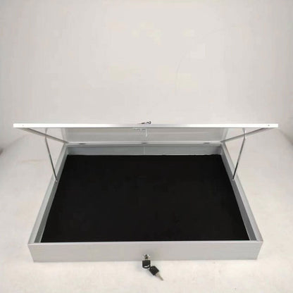 Evoretro Aluminum Display Case Silver Gadgets