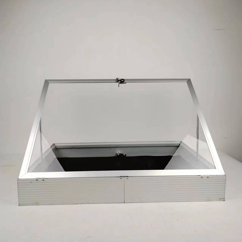 Evoretro Aluminum Display Case Silver