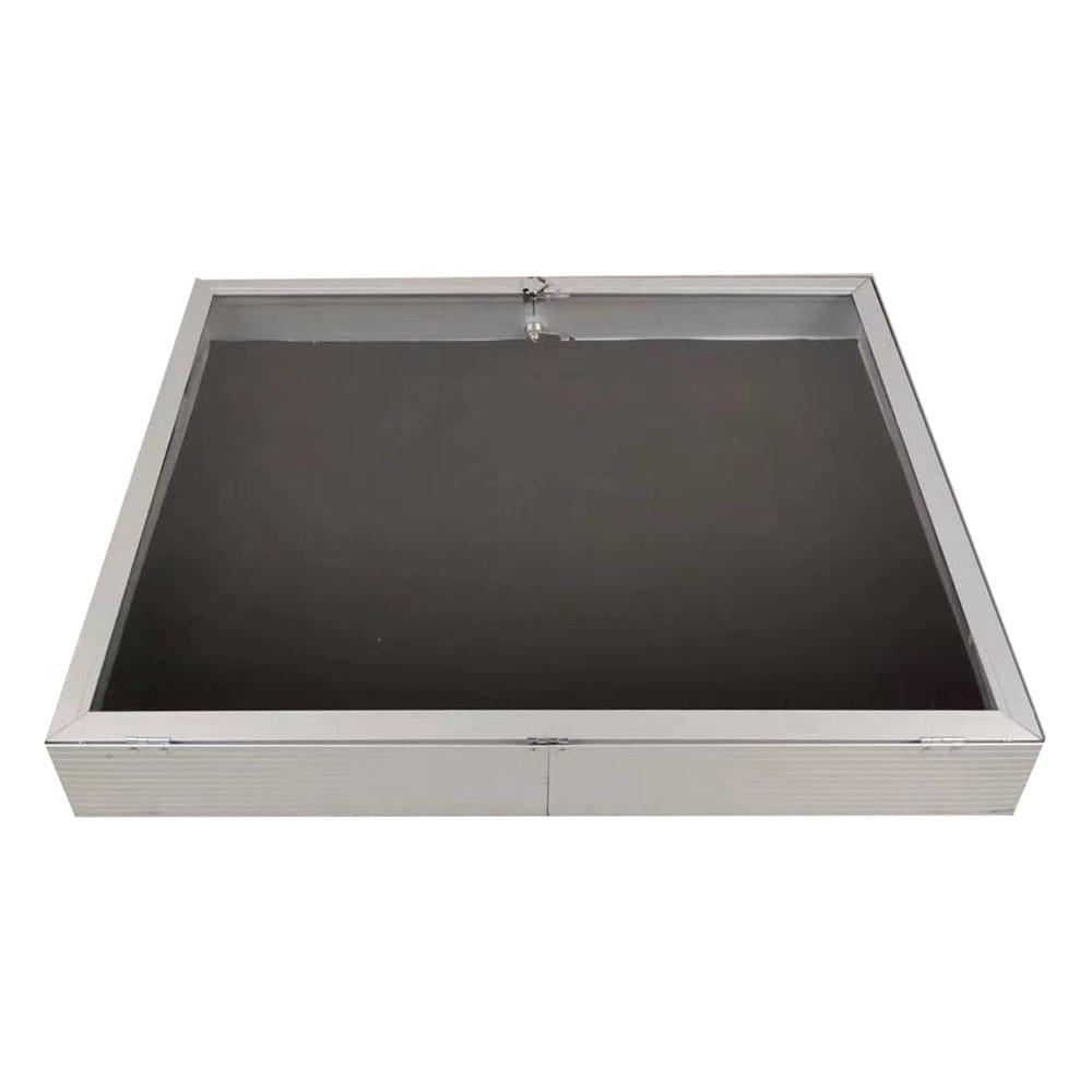 Evoretro Aluminum Display Case Silver Gadgets