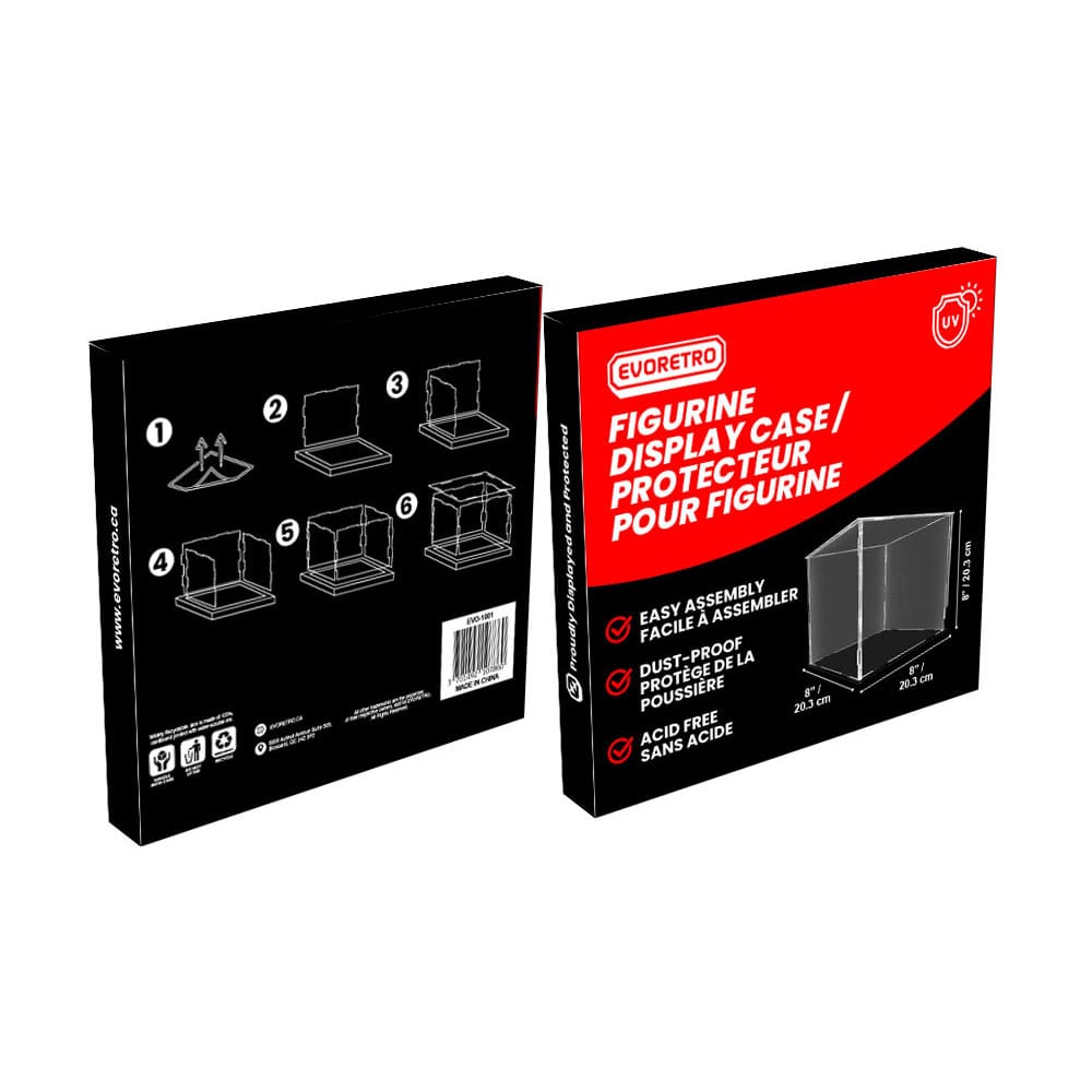 Evoretro Acrylic Modular Display Case 20 cm Gadgets