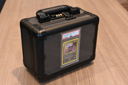 Evoretro Graded Card Display and Carry Case with Display Window Black