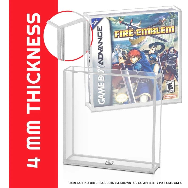 Acrylic Case 2-Pack for Gameboy/Gameboy Advance Games Boxes & Pouches