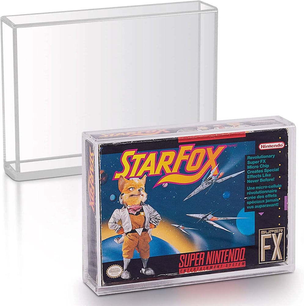 Acrylic Case 2-Pack for SNES/N64 Evoretro