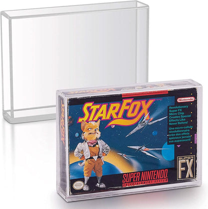 Acrylic Case 2-Pack for SNES/N64 Evoretro