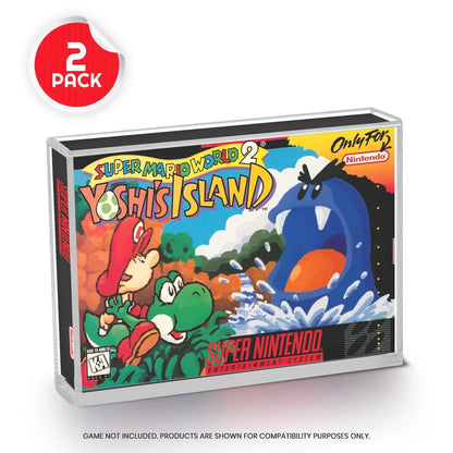 Acrylic Case 2-Pack for SNES/N64 Evoretro