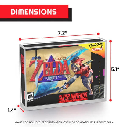 Acrylic Case 2-Pack for SNES/N64 Evoretro