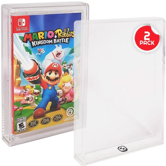 Acrylic Case 2-Pack for Nintendo Switch Games Boxes & Pouches
