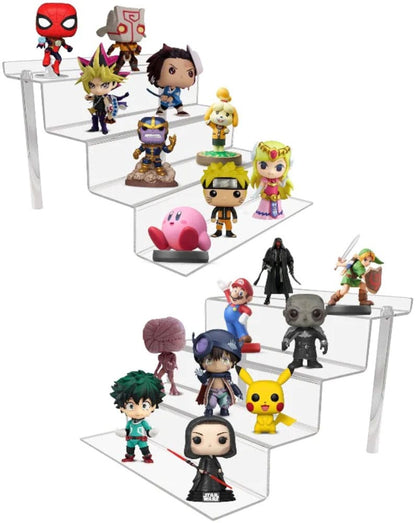 Evoretro Acrylic Shelf Riser 2-Pack RS6