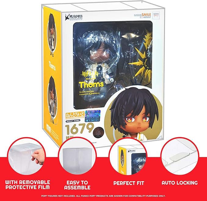 PET Protectors 10-Pack for Nendoroid Action Figures Boxes & Pouches