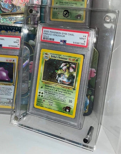 Evoretro Acrylic Card Display Stand for PSA Graded Cards 3mm