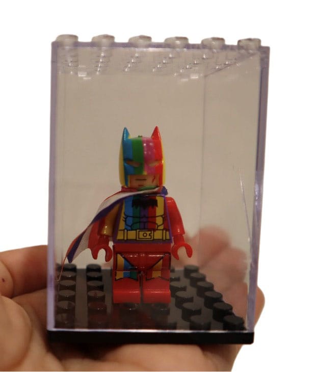 Evoretro Acrylic Display Case for mini figures Single Stackable