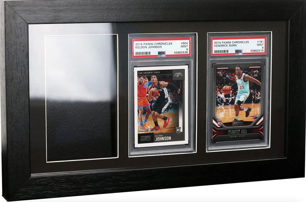Evoretro Graded Card Display Frame for 3 PSA Graded Cards Evoretro