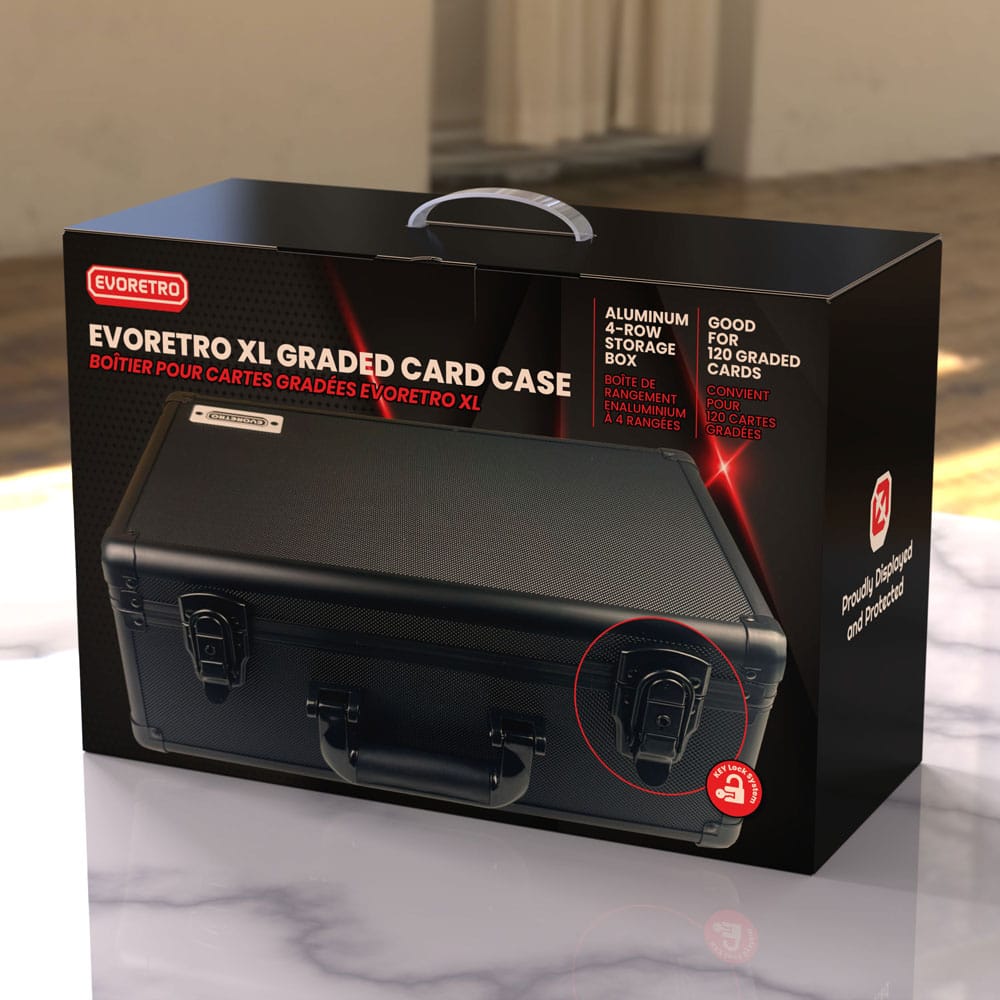 Evoretro Trading Card Suitcase Black XL Bags