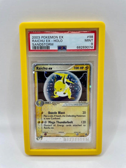 Evoretro Bumper Protector for PSA Slabs Yellow