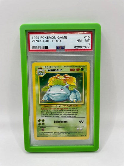 Evoretro Bumper Protector for PSA Slabs Green