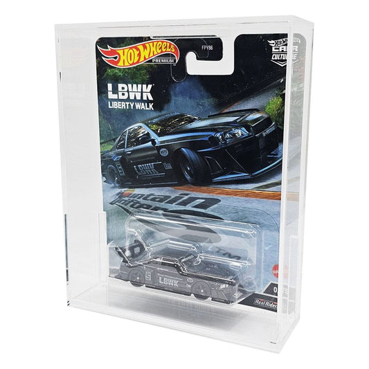 Hot Wheels Premium Acrylic Case 2-Pack Boxes & Pouches