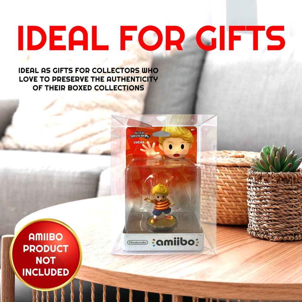 PET Protectors 10-Pack for Amiibo Figures Evoretro