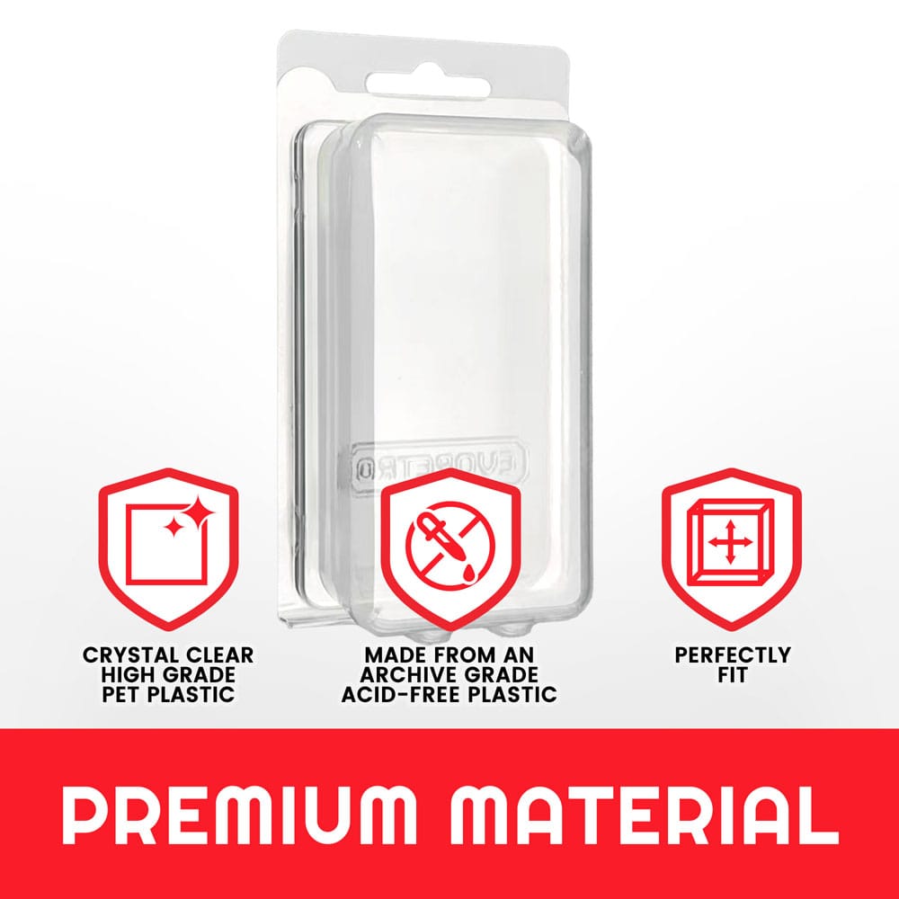 Clamshell PET Protectors 35-Pack for Action Figures XL Boxes & Pouches