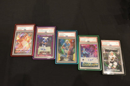 Slab Case Protectors for PSA Graded Cards Red