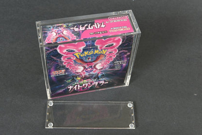 Evoretro Acrylic Display Case for Pokémon Large Japanese Booster Box