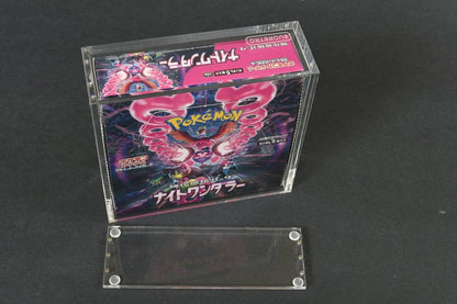 Evoretro Acrylic Display Case for Pokémon Large Japanese Booster Box
